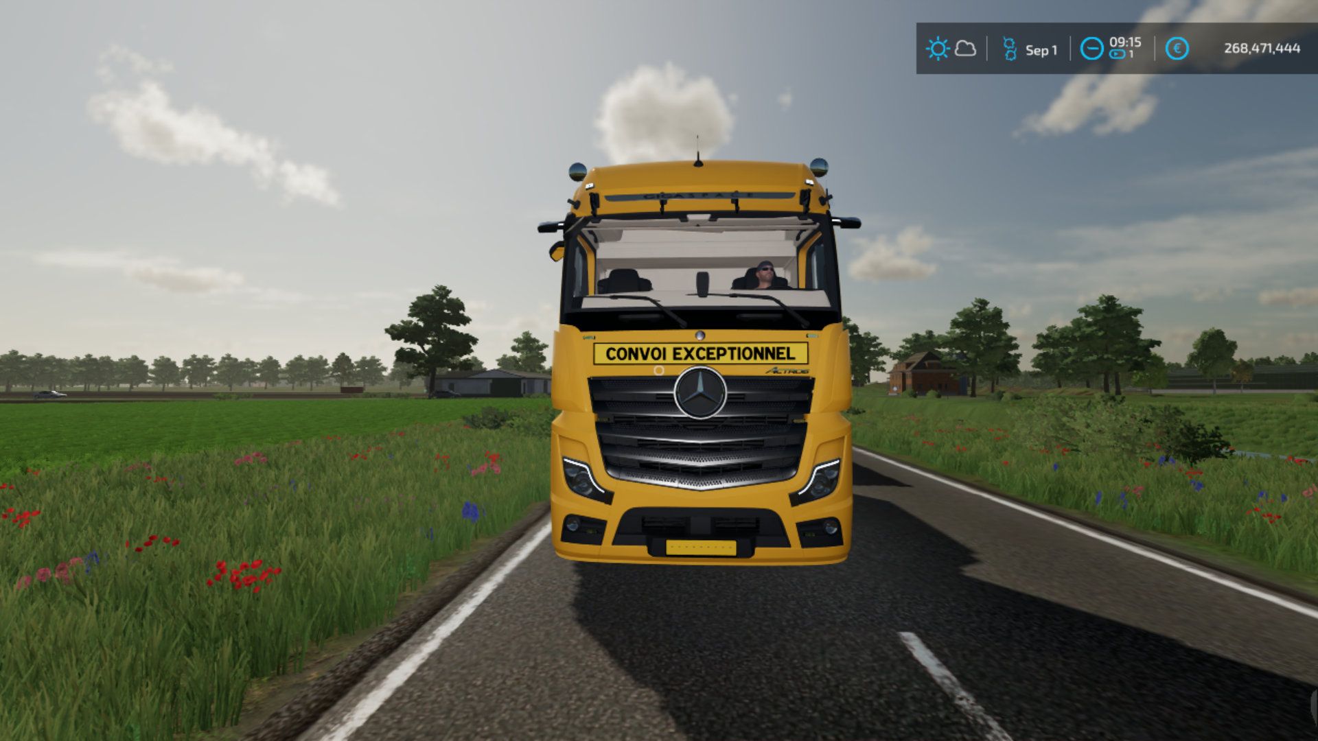 Mercedes Actros 2020 Convoi Exceptionnel
