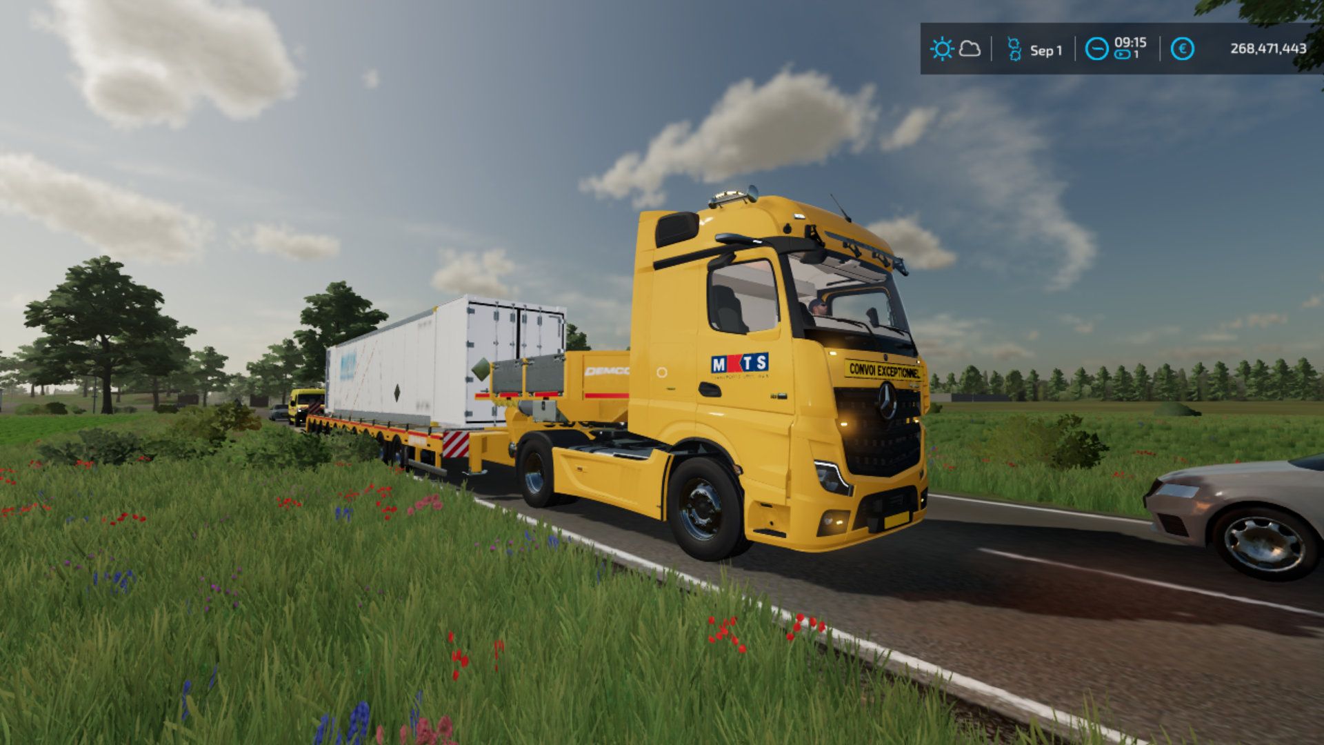 Mercedes Actros 2020 Convoi Exceptionnel