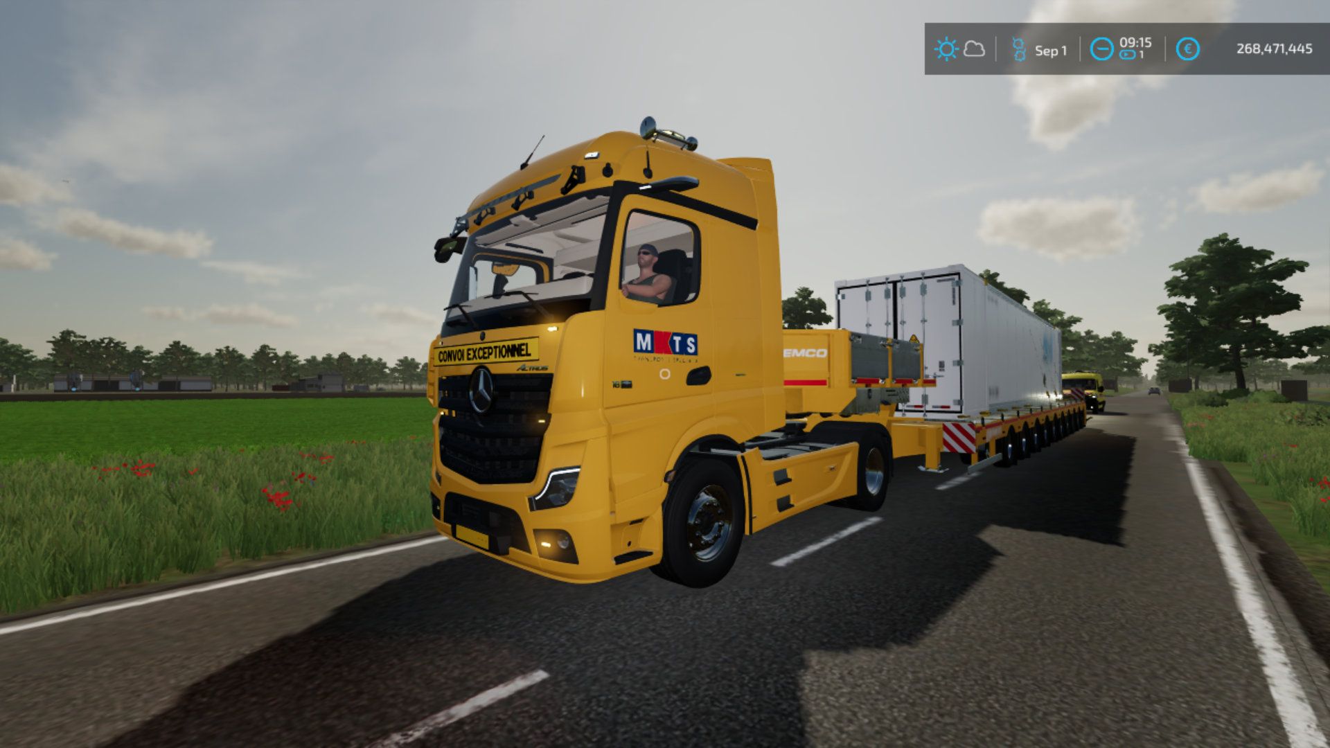 Mercedes Actros 2020 Convoi Exceptionnel