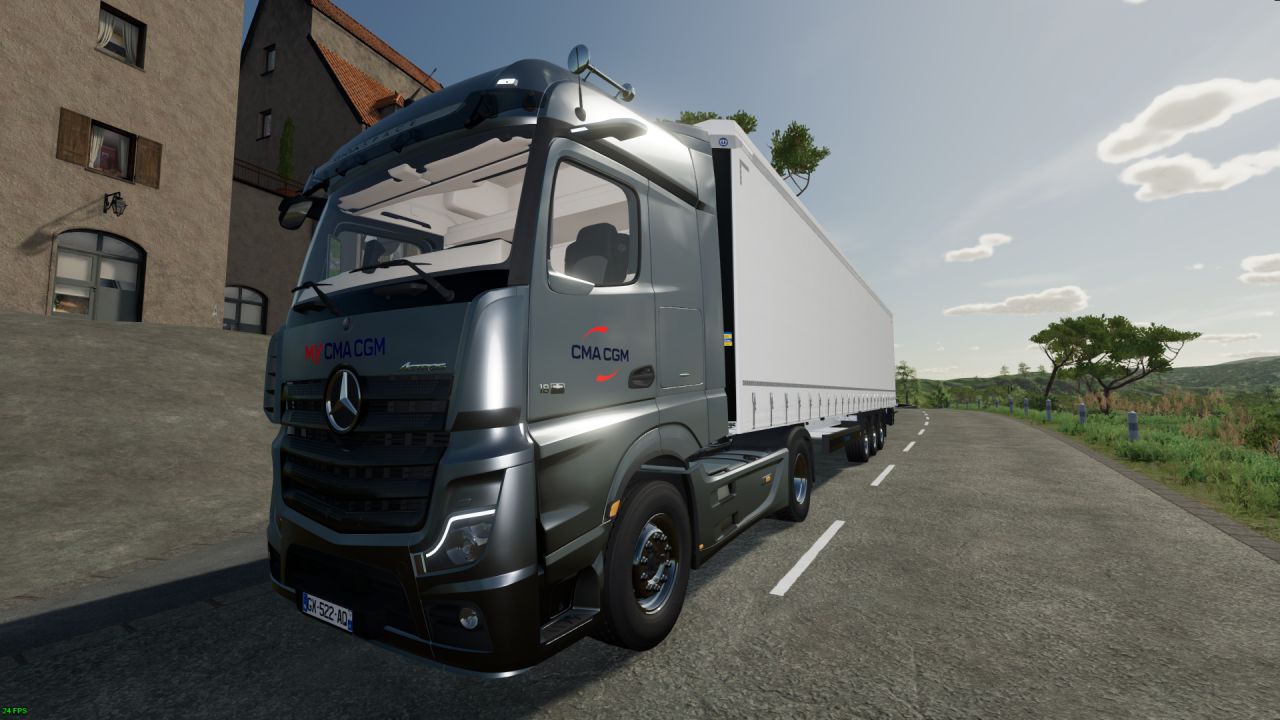 Mercedes Actros 2022 - CMA CGM Group.
