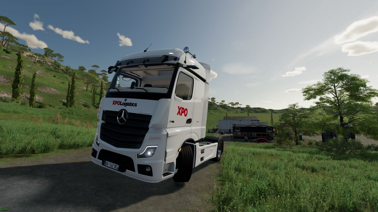 Mercedes Actros 2022 - XPO Logistics