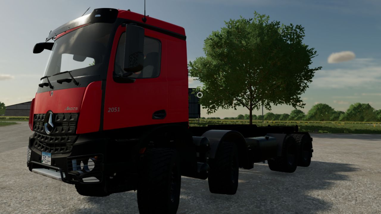 Mercedes Arocs 8x8 ITRunner