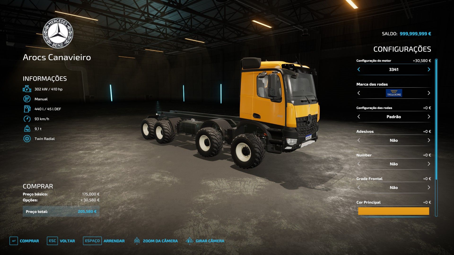 Mercedes Arocs TMA