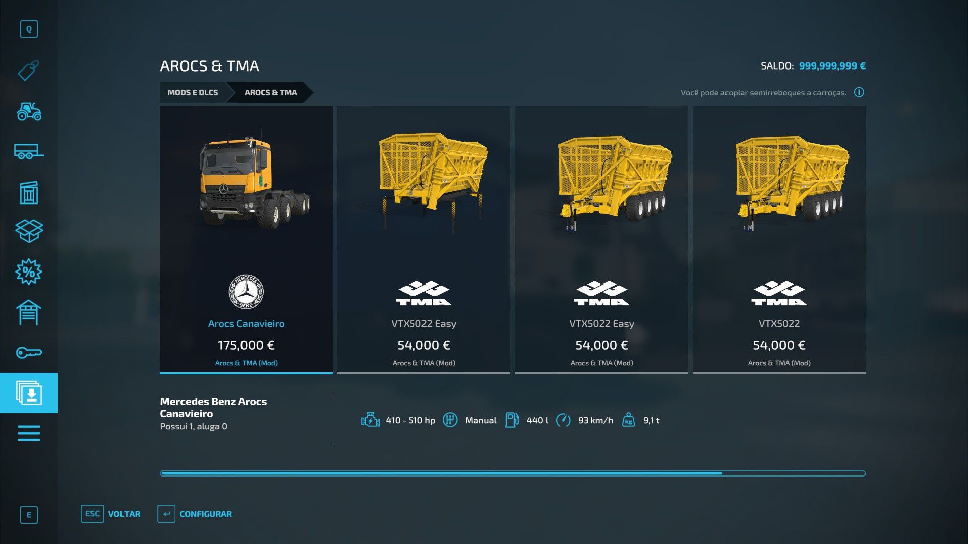 Mercedes Arocs TMA