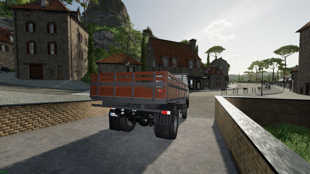 Mercedes Benz 817 - Drewniana Wywrotka