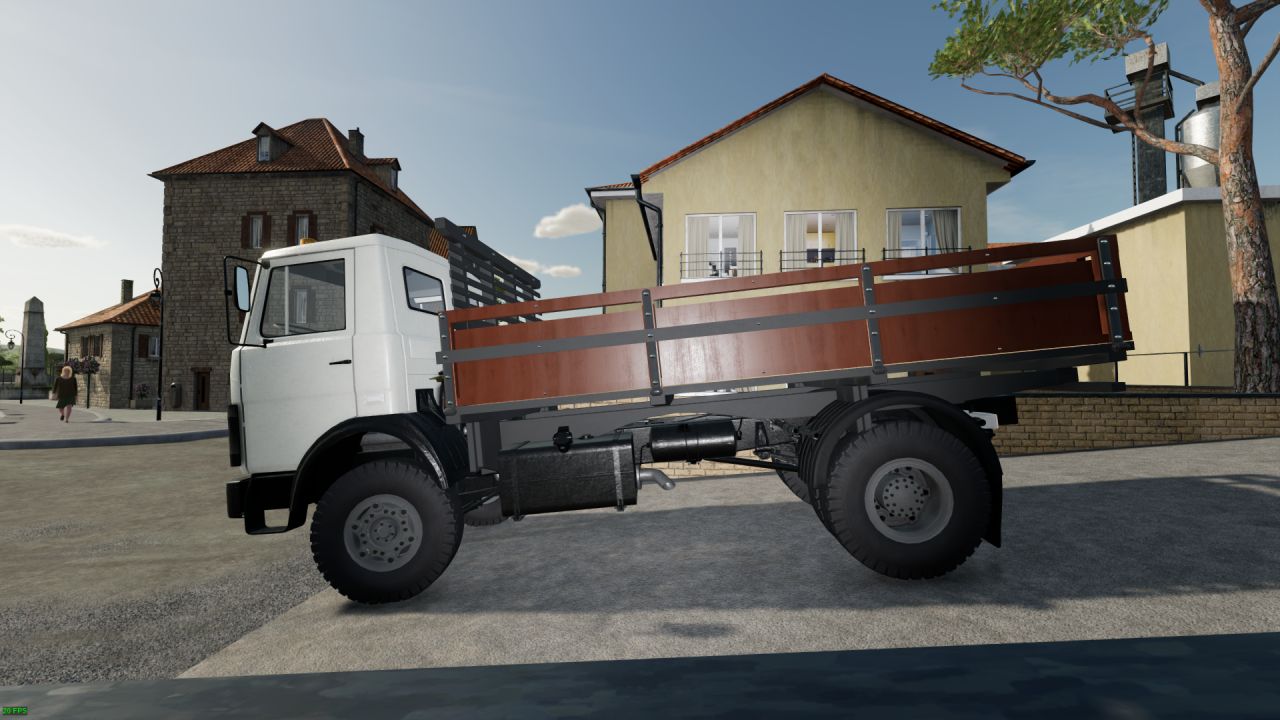 Mercedes Benz 817 - Drewniana Wywrotka