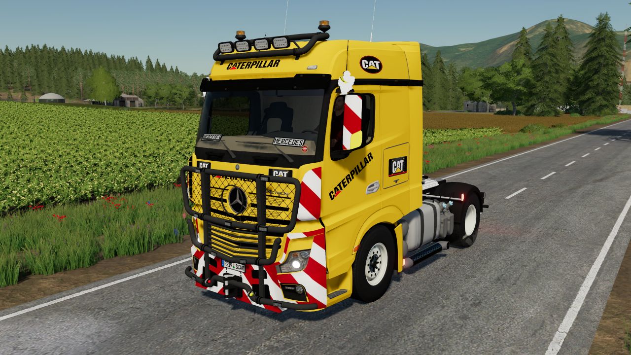 Mercedes-Benz Actros Caterpillar