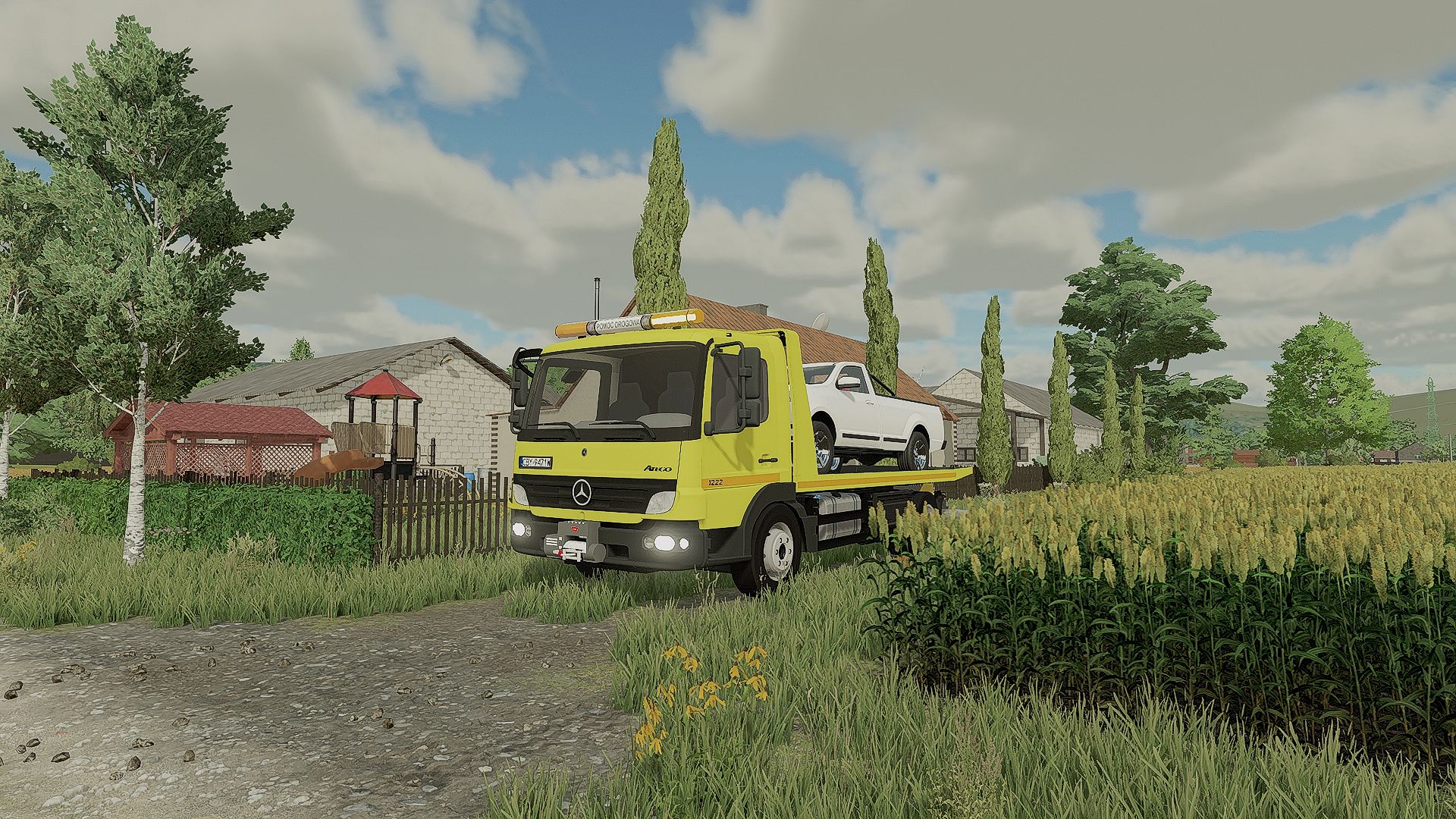 Mercedes Benz Atego 1222 Tow Truck