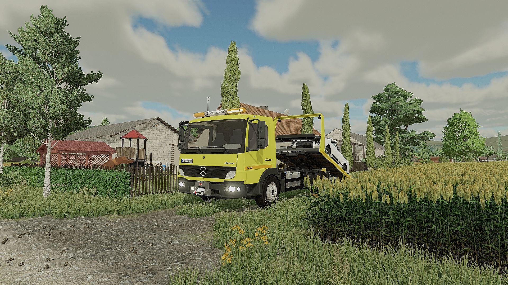 Mercedes Benz Atego 1222 Tow Truck
