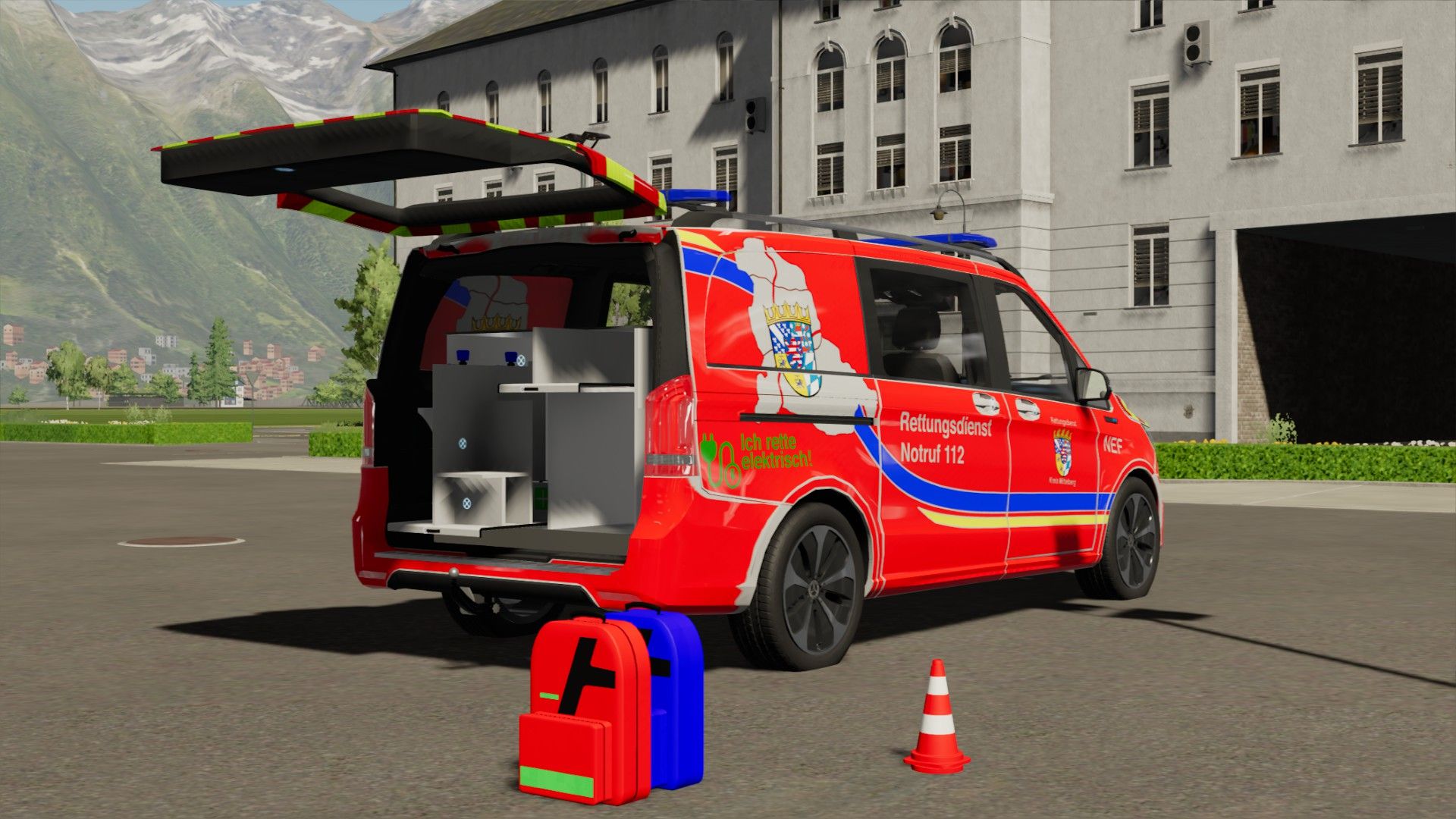 Mercedes-Benz EQV 300 2020 Notarzt