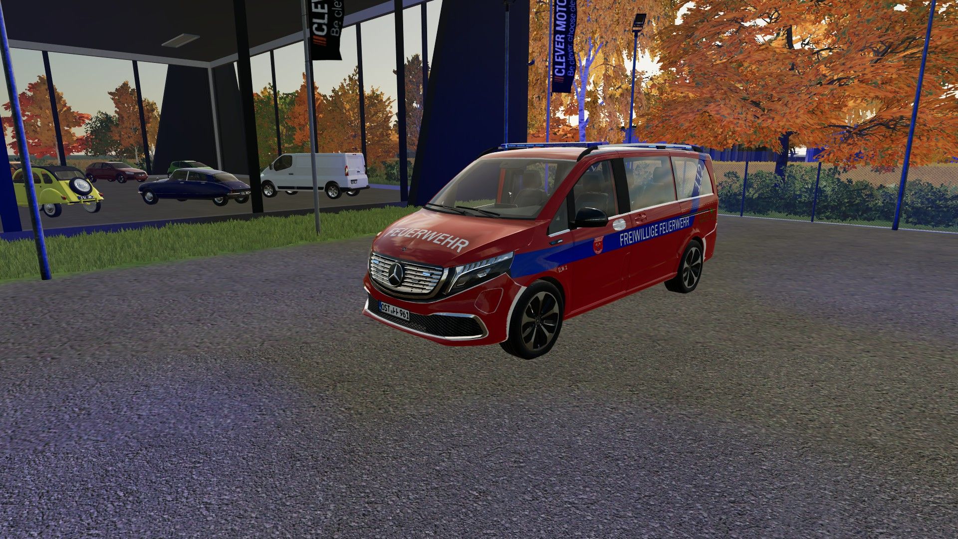 Mercedes-Benz EQV ELW1 Vigili del fuoco di Ostbeck