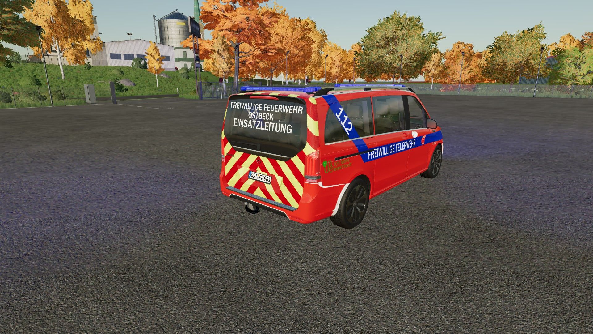 Mercedes-Benz EQV ELW1 Vigili del fuoco di Ostbeck