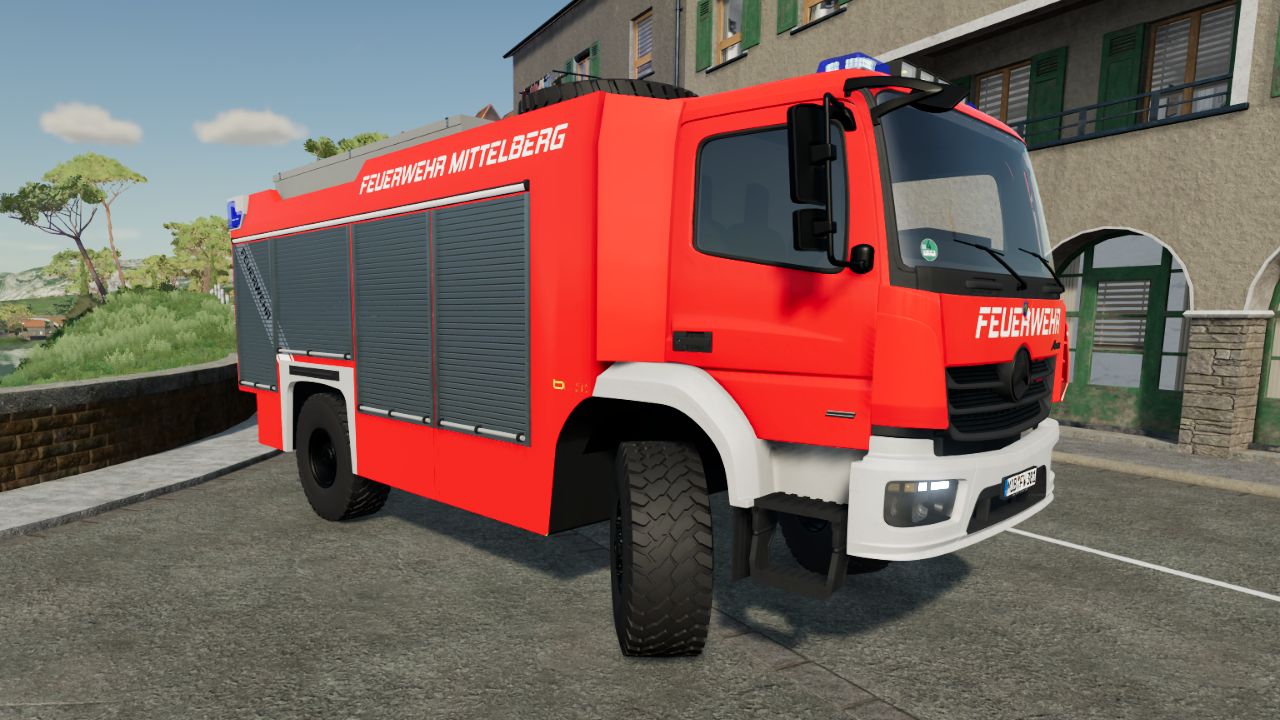 Mercedes-Benz Feuerwehrauto (Simple IC)