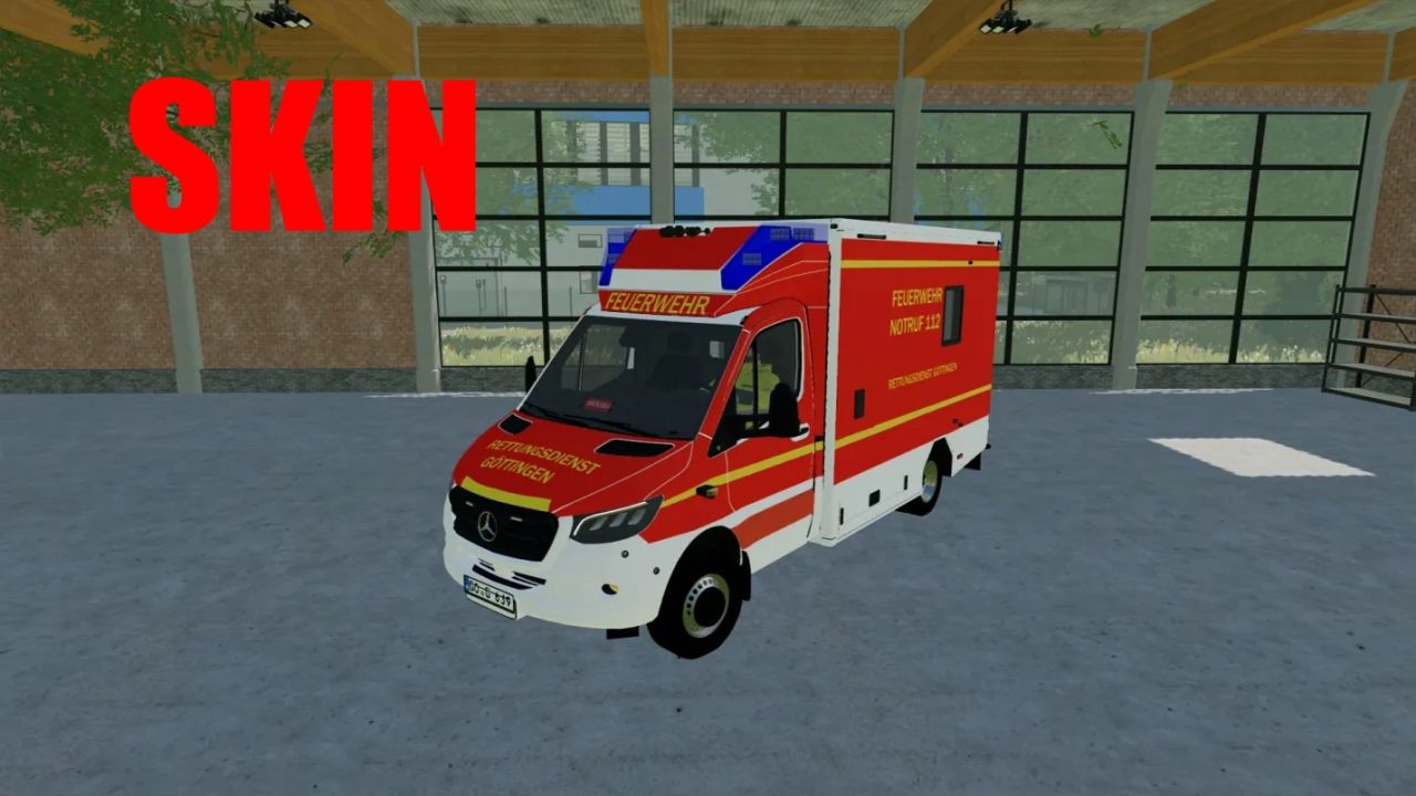 Mercedes Benz GSF RTW Göttingen Fire Department