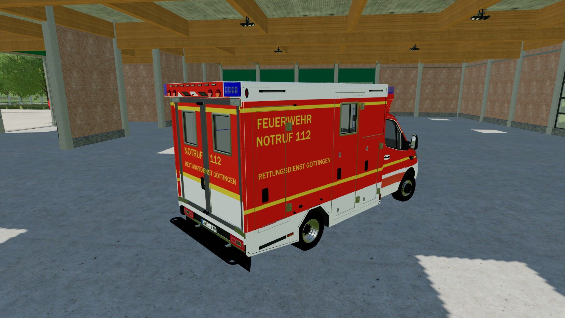 Mercedes Benz GSF RTW Göttingen Fire Department