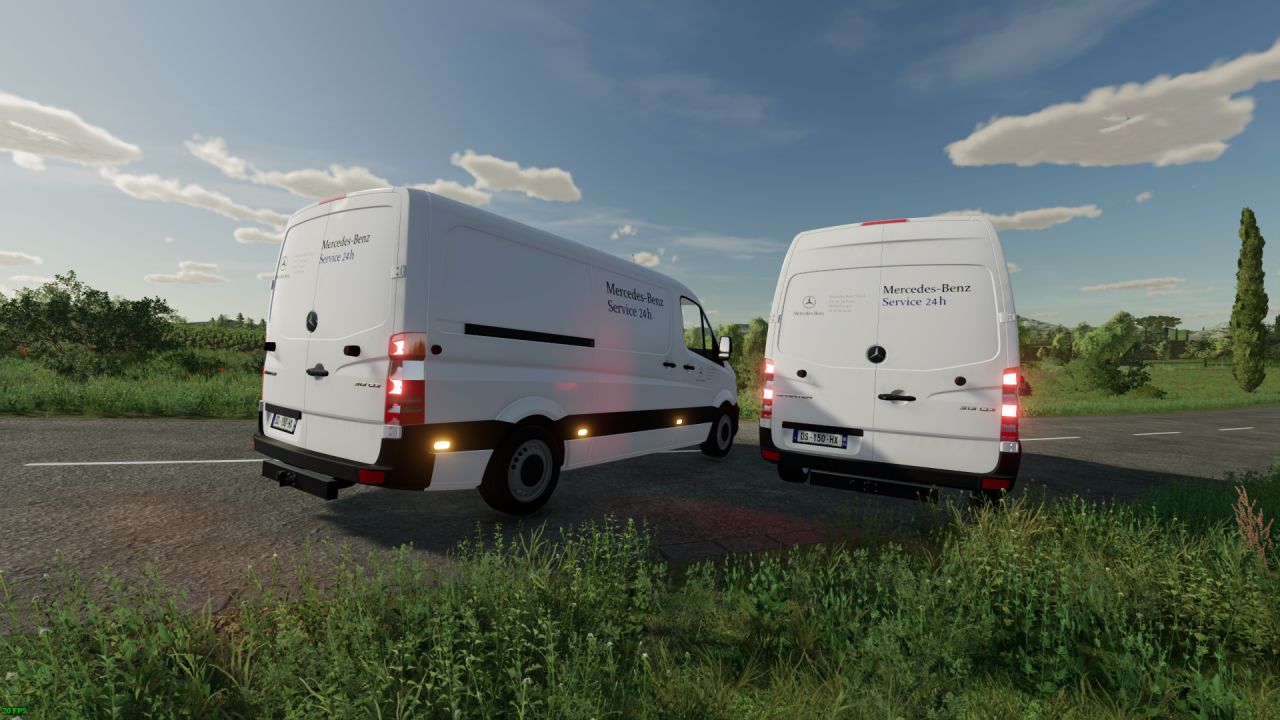 Mercedes Benz Sprinter – całodobowa pomoc drogowa