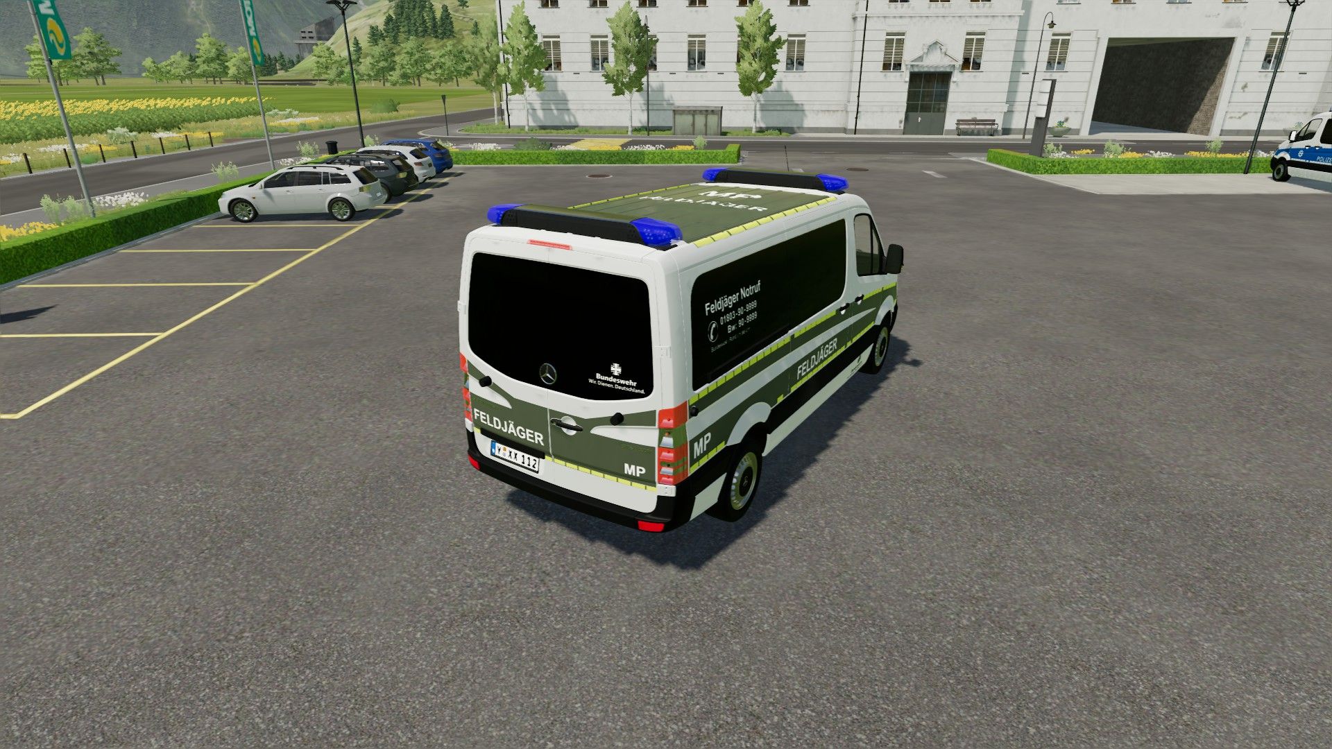 Mercedes Benz Sprinter as military police
