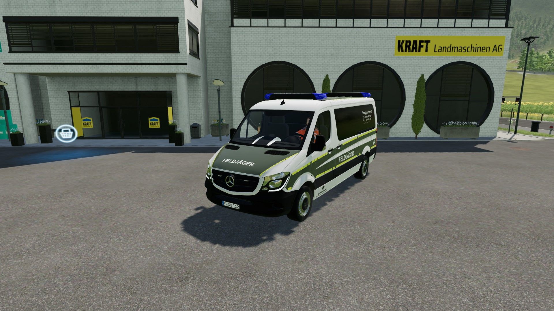 Mercedes Benz Sprinter como policial militar