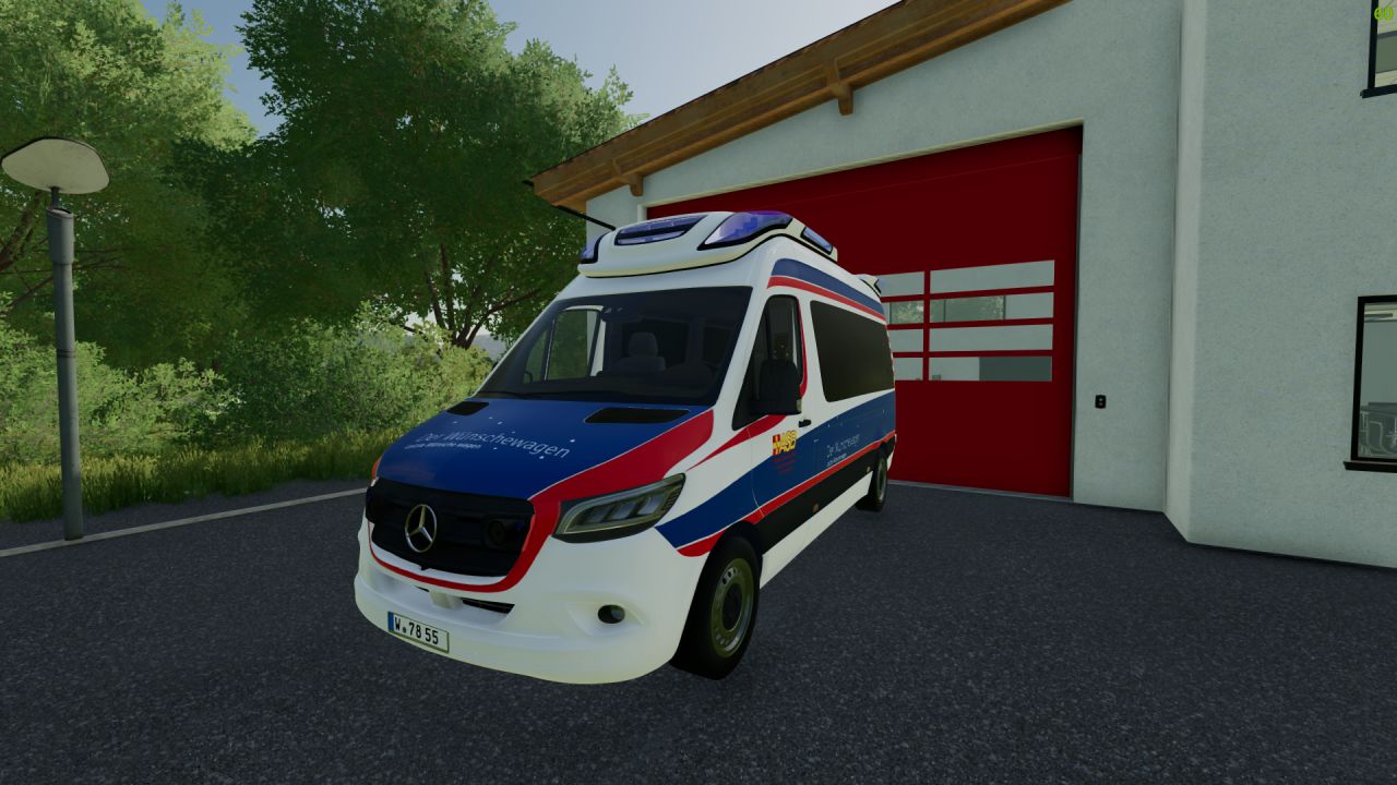 Voiture de souhait Mercedes Benz Sprinter ASB