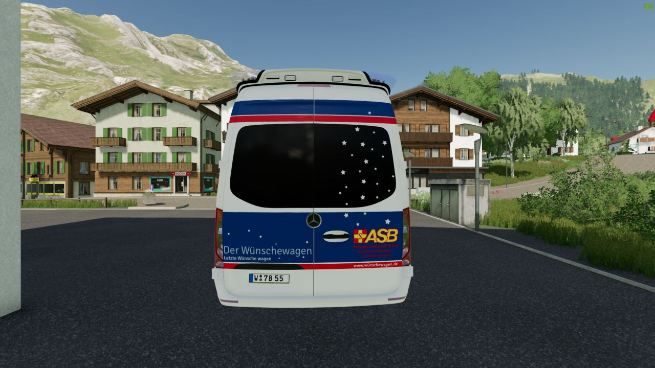 Voiture de souhait Mercedes Benz Sprinter ASB