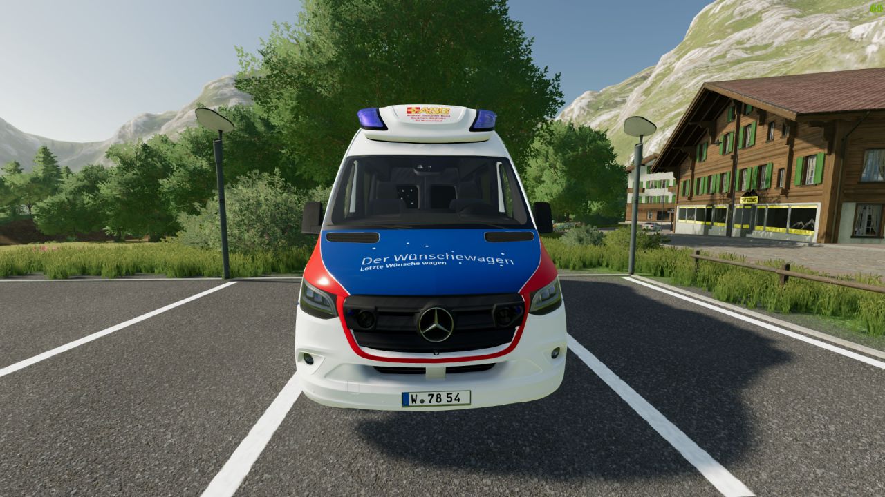 Voiture de souhait Mercedes Benz Sprinter ASB