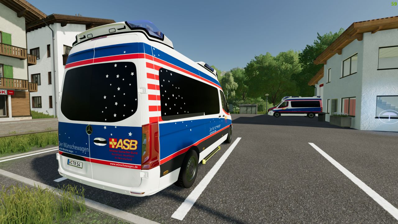 Voiture de souhait Mercedes Benz Sprinter ASB