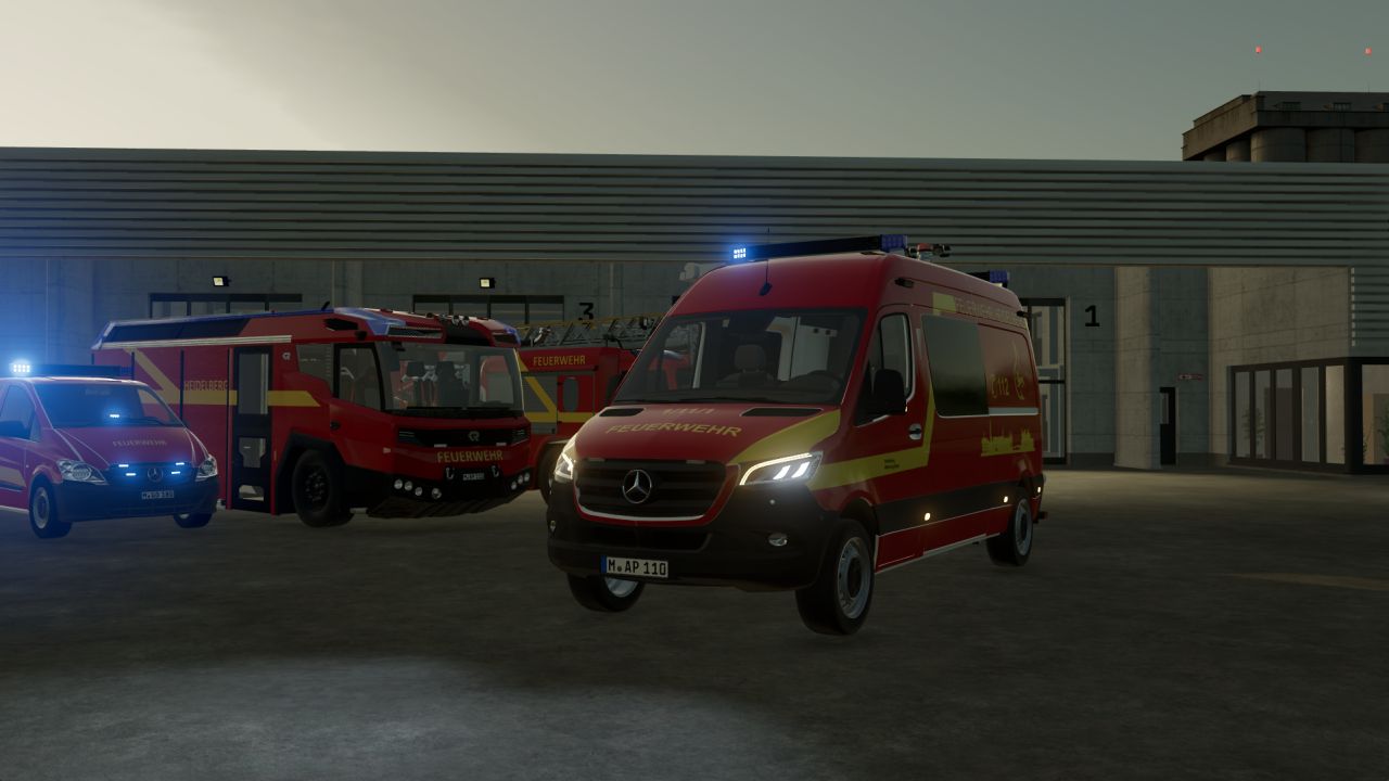 Mercedes-Benz Sprinter ELW (pompiers de Heidelberg)