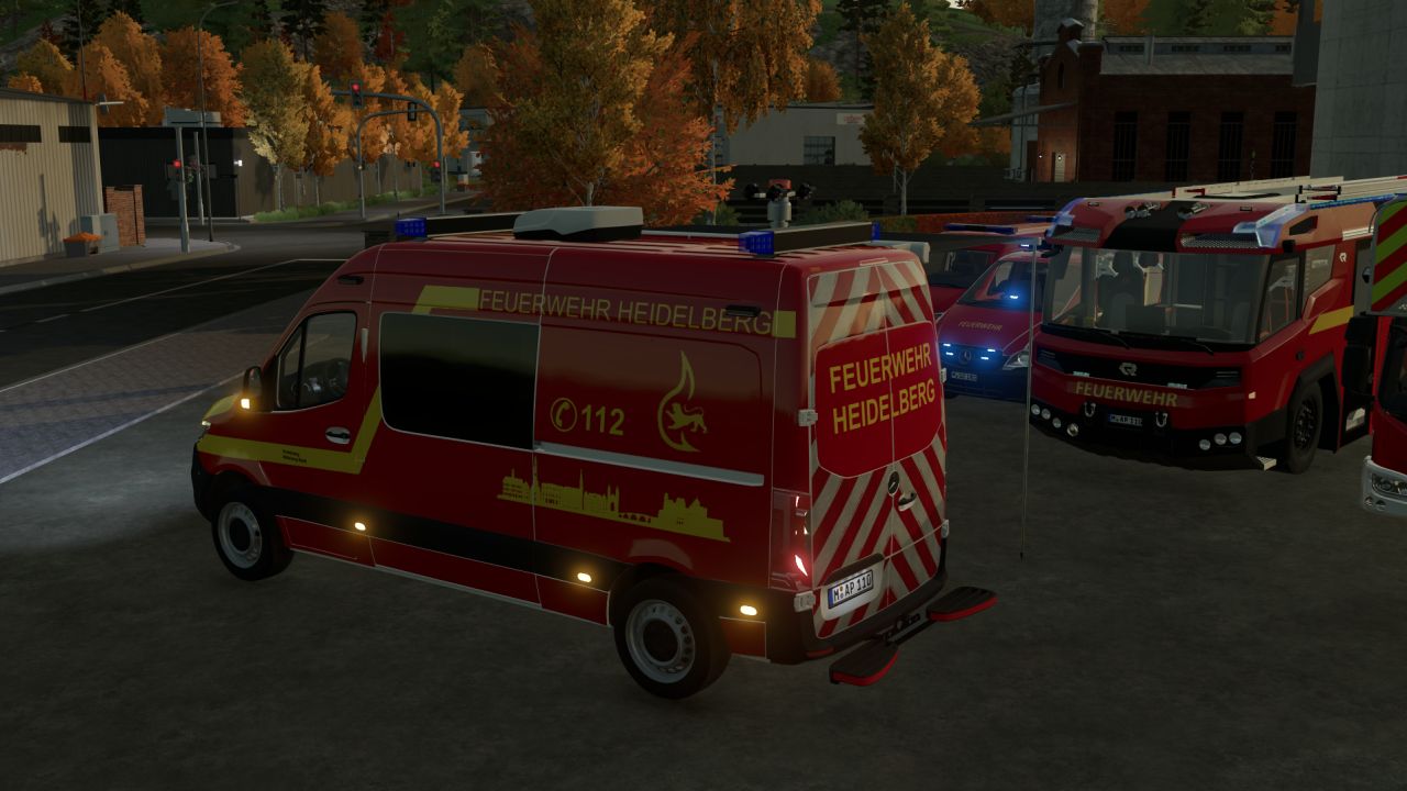 Mercedes-Benz Sprinter ELW (пожарная служба Гейдельберга)