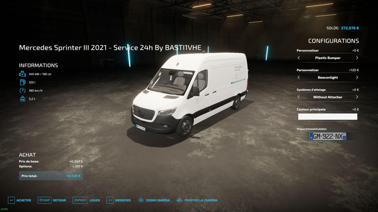 Mercedes Benz Sprinter III - Service dépannage 24h