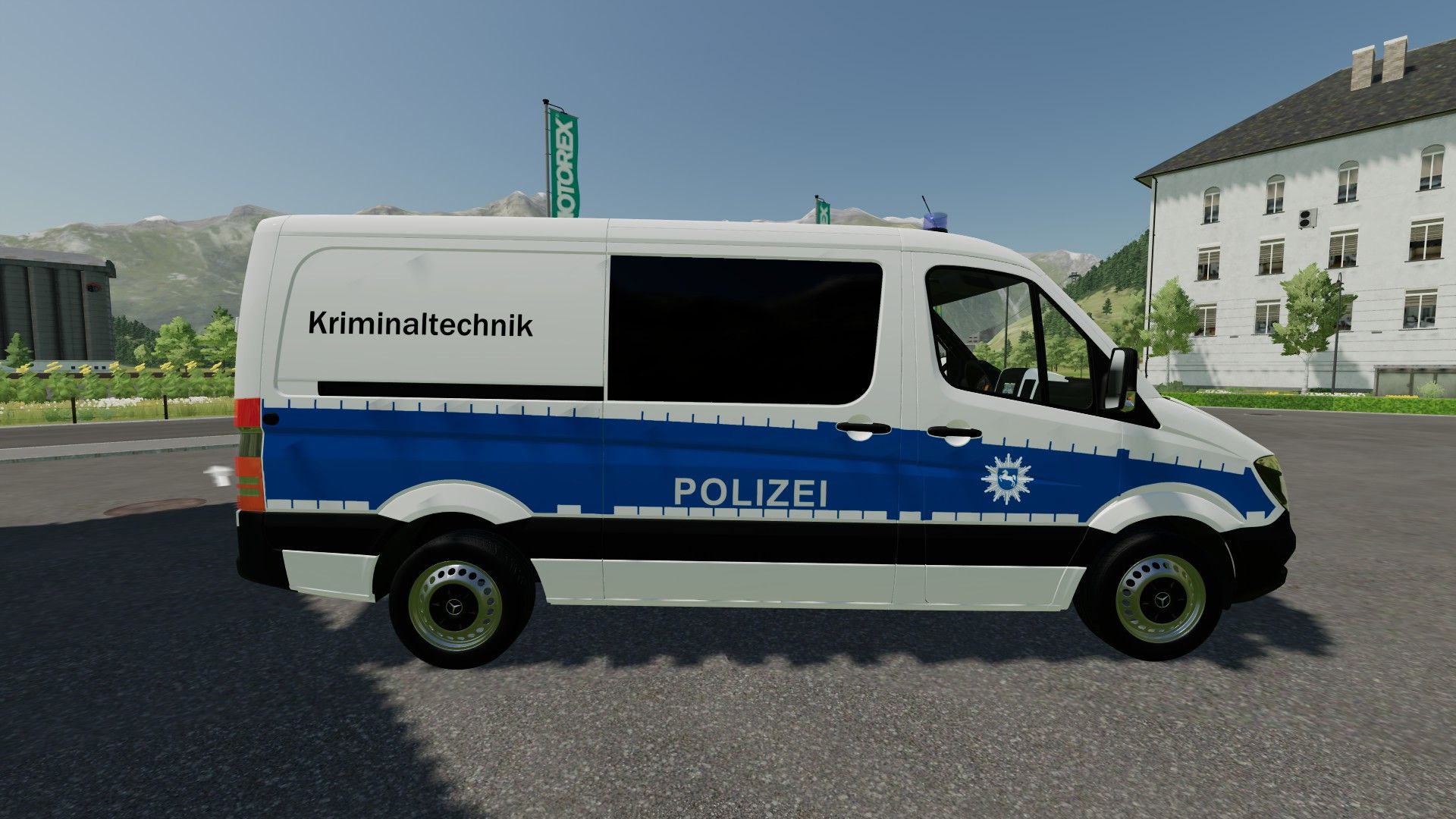 Mercedes Benz Sprinter (sciences médico-légales de la police)