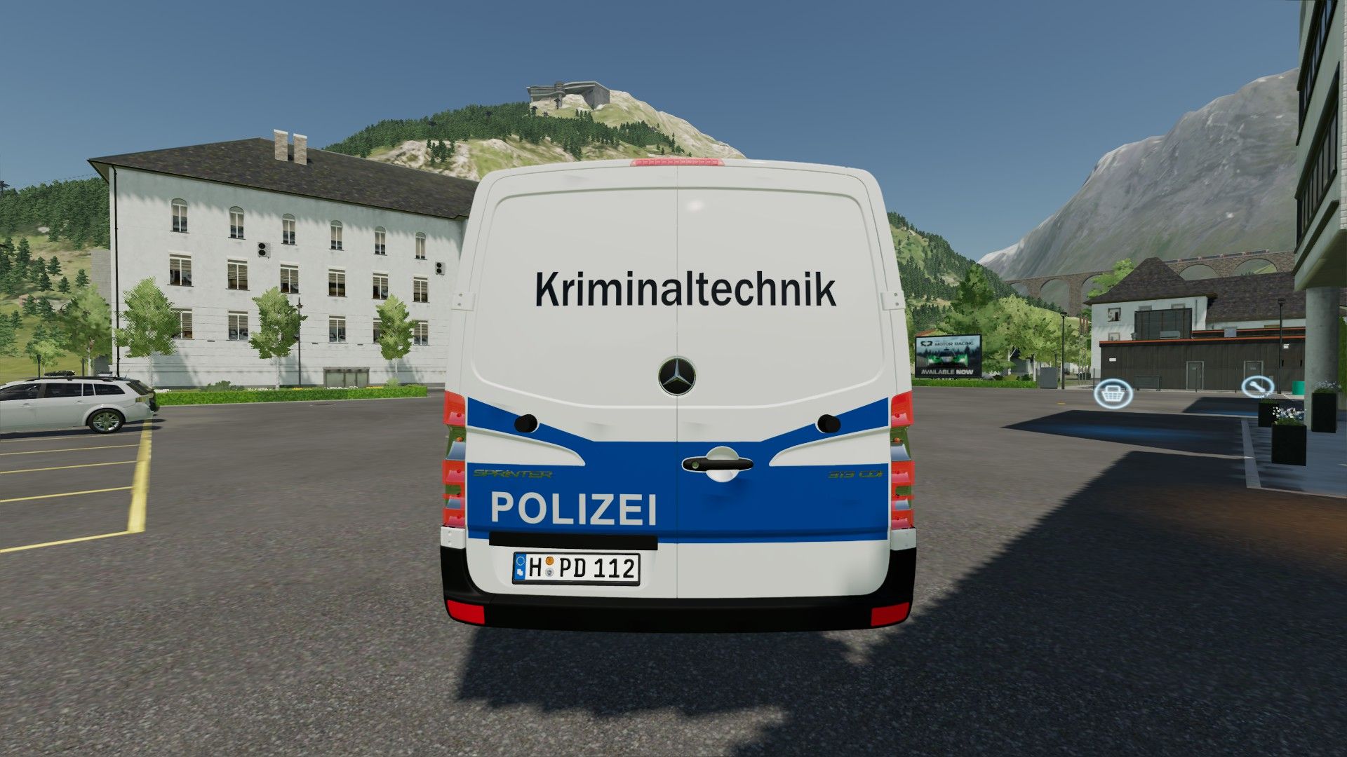 Mercedes Benz Sprinter (sciences médico-légales de la police)