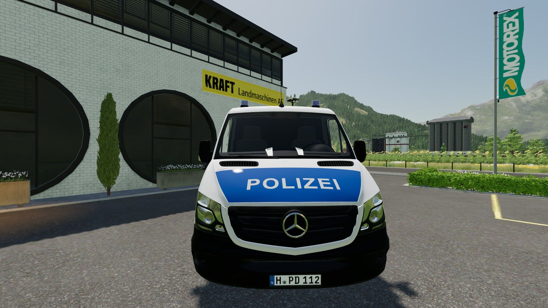 Mercedes Benz Sprinter (sciences médico-légales de la police)