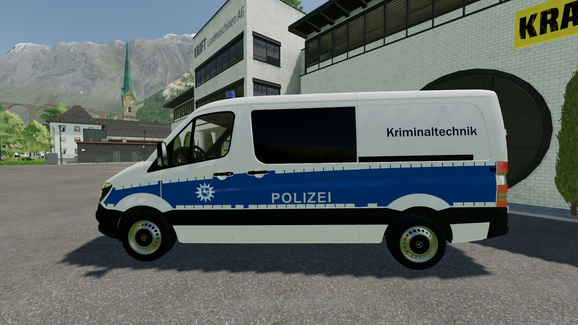 Mercedes Benz Sprinter (sciences médico-légales de la police)