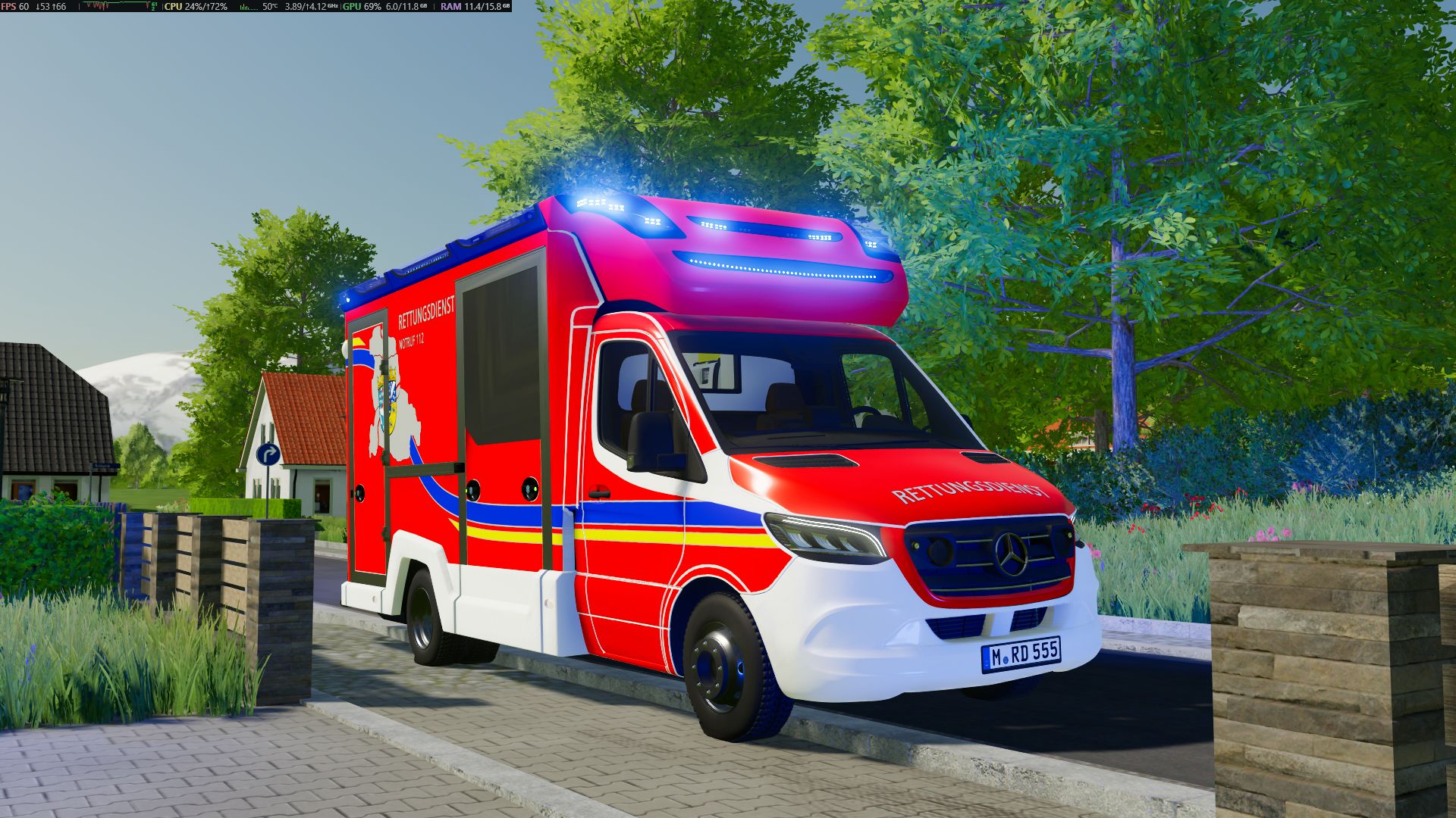 Mercedes Benz Sprinter W907 AM Tigis Europa RTW