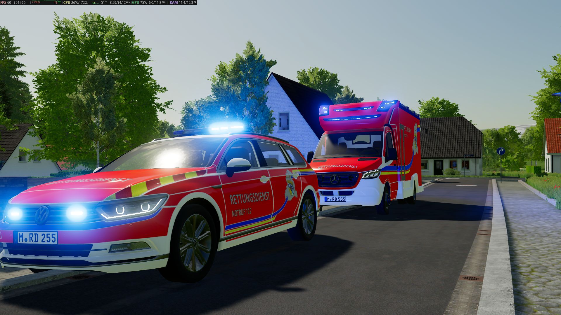 Mercedes Benz Sprinter W907 AM Tigis Europa RTW