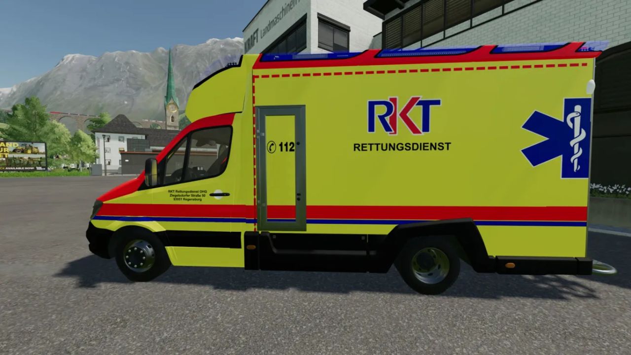 Mercedes Benz Tigis RTW RKT