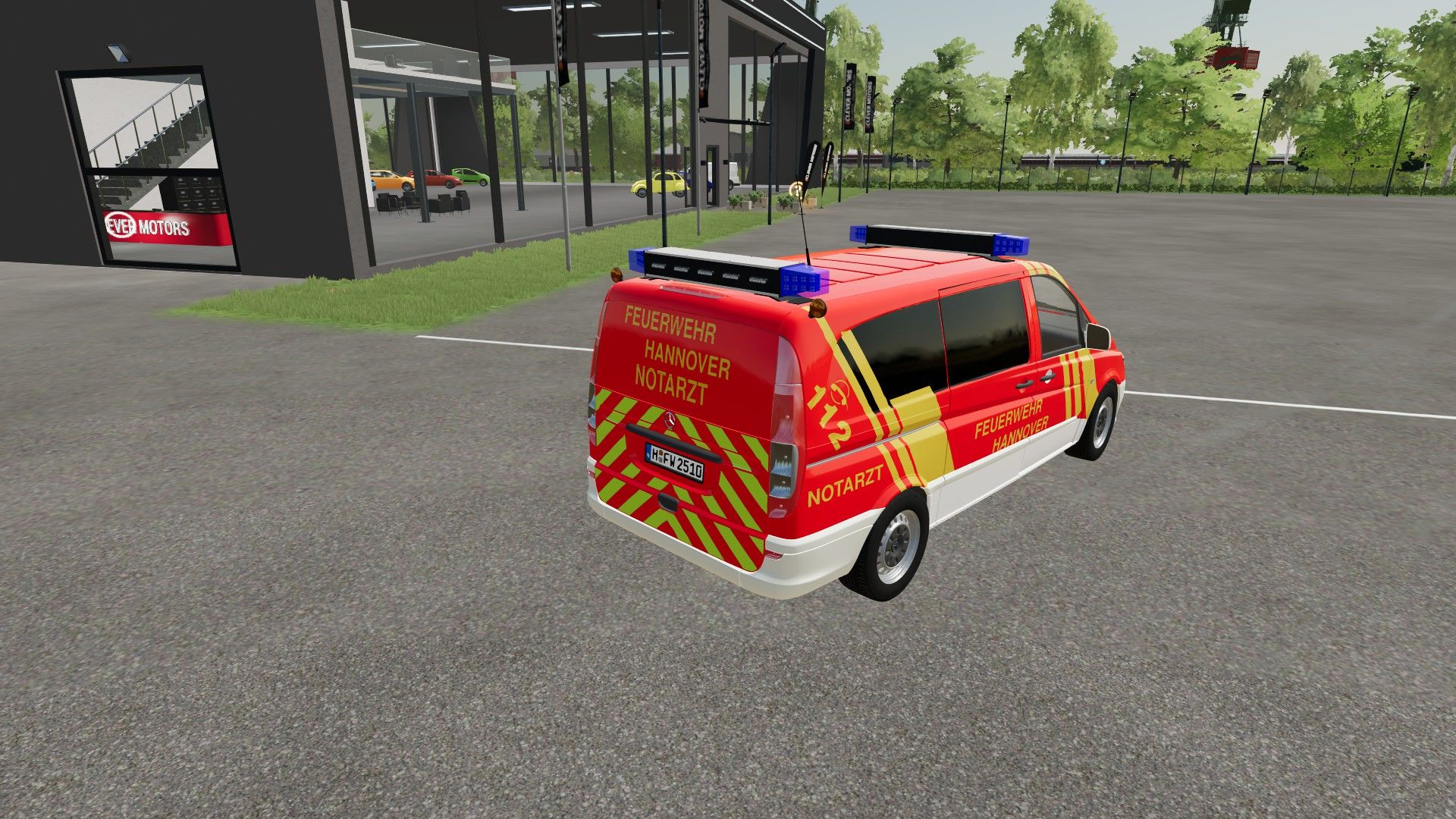 Mercedes Benz Vito 2010 Corpo de Bombeiros de Hanôver NEF