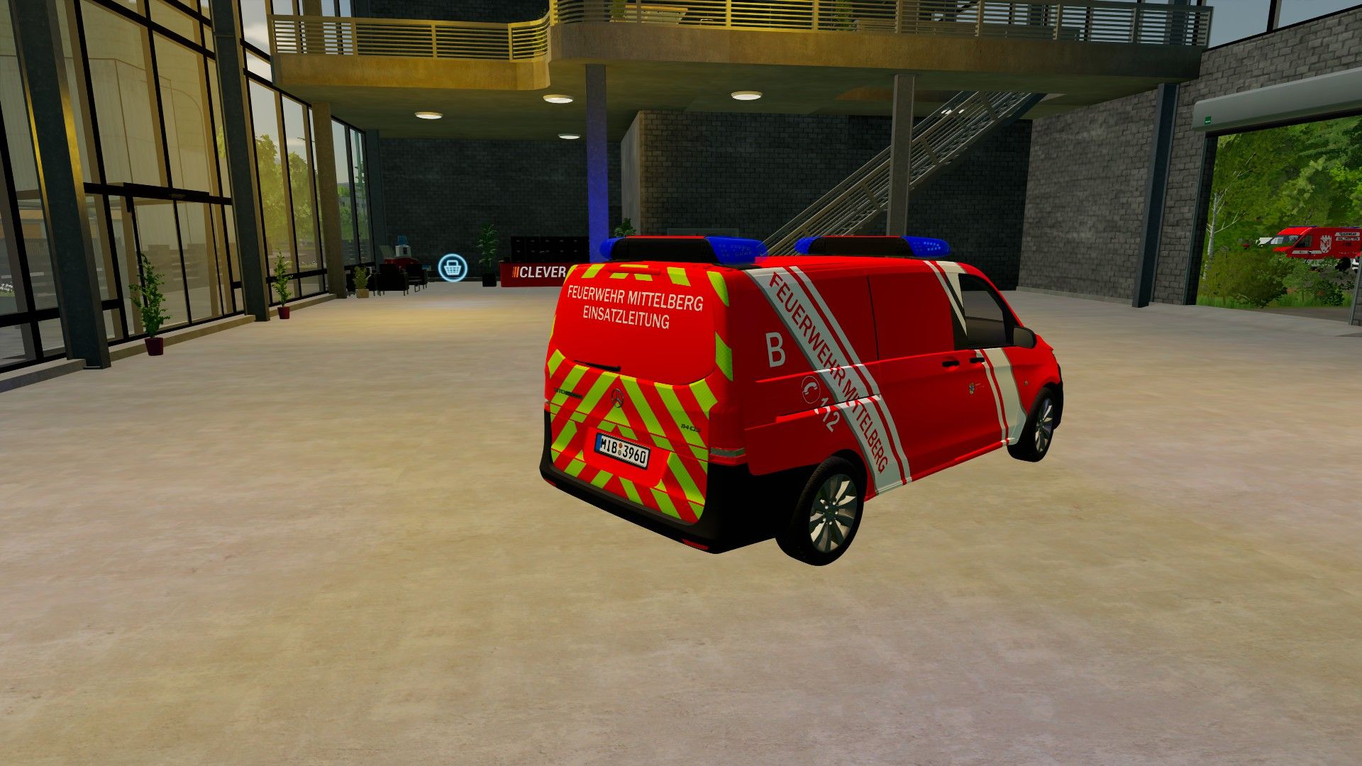 Mercedes-Benz Vito 2017 Mittelberg Fire Department ELW 1 B service