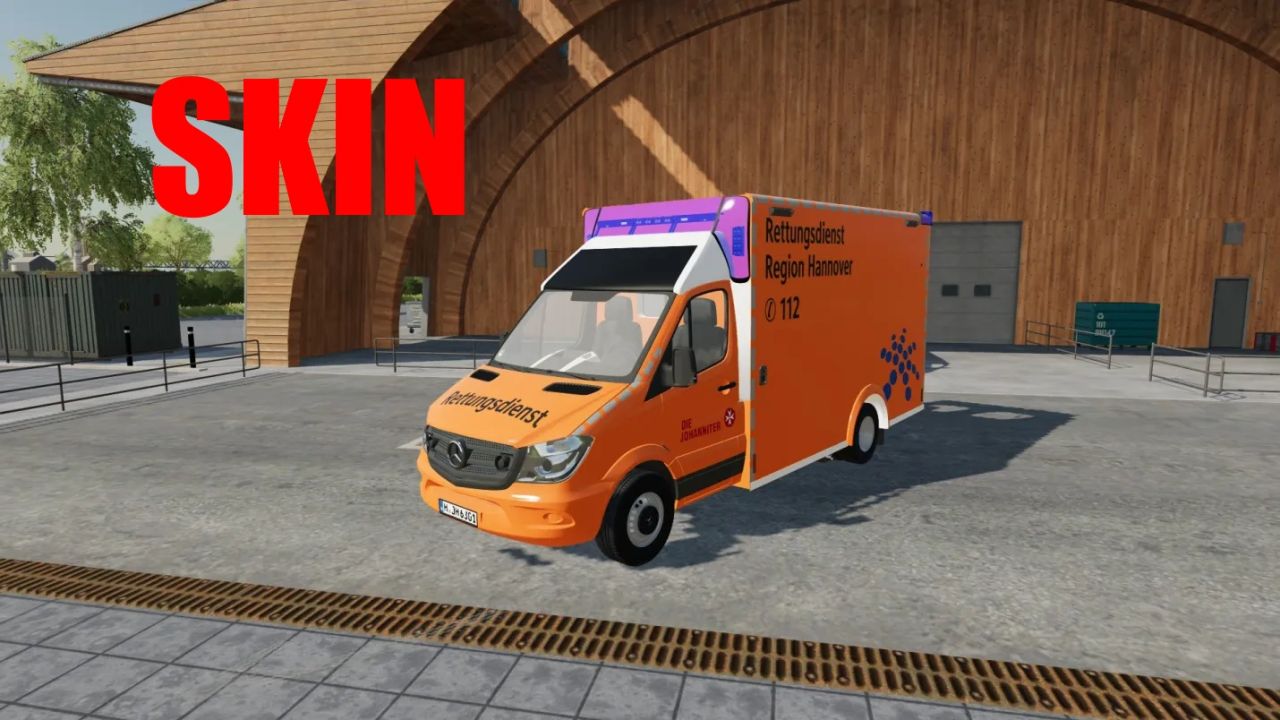 Mercedes Benz W906 WAS RTW Region Hannover