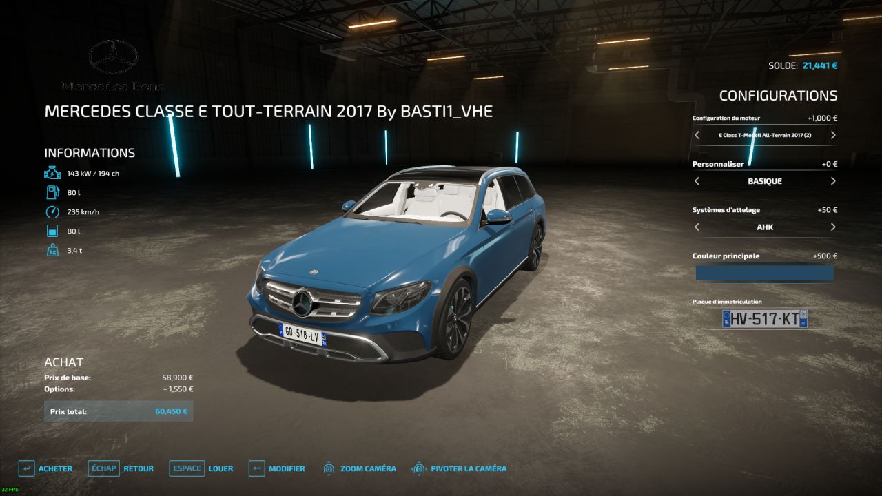 Mercedes Classe E 2017