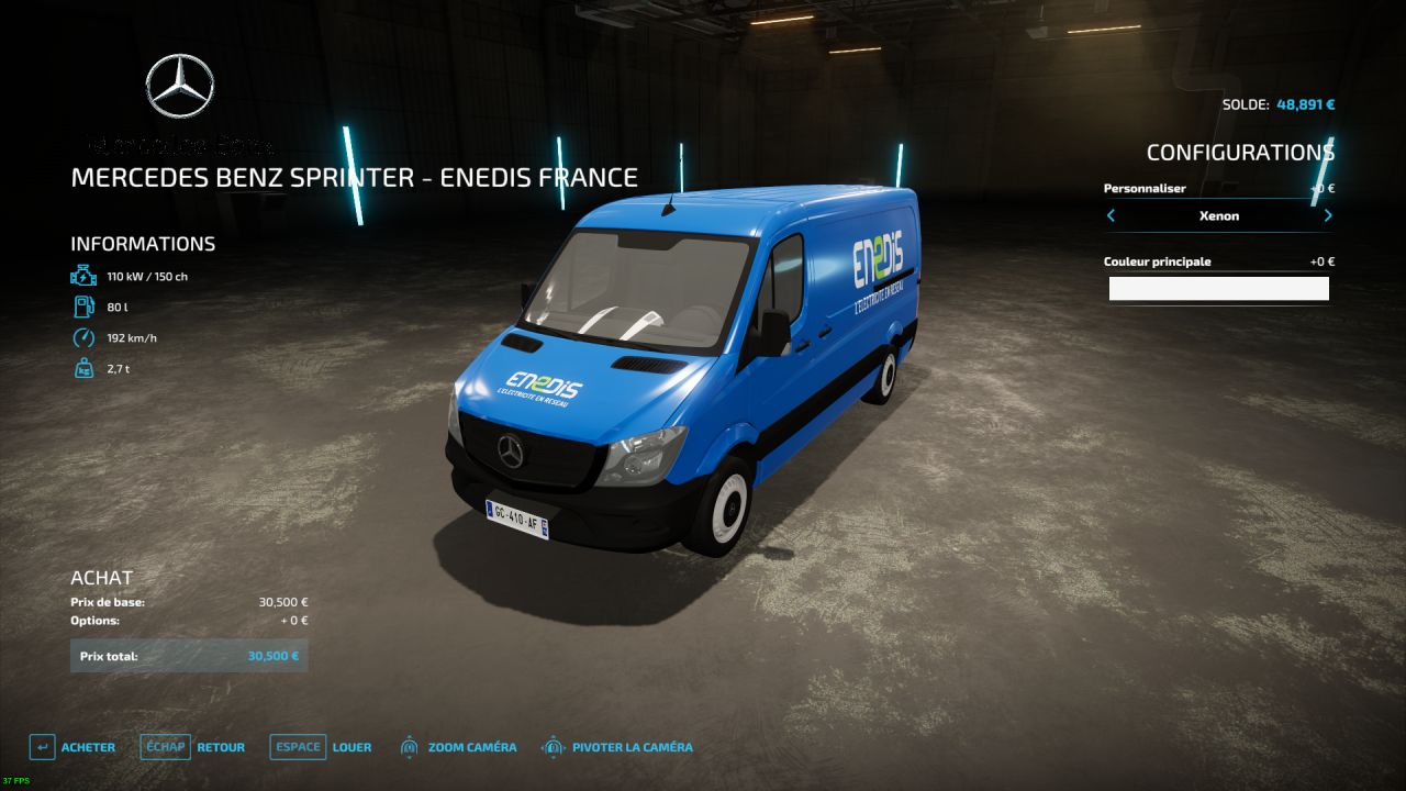 MERCEDES SPRINTER - ENEDIS