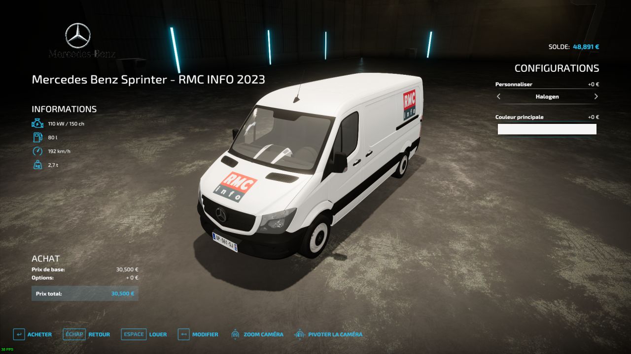 Mercedes Sprinter - французские радиоприемники