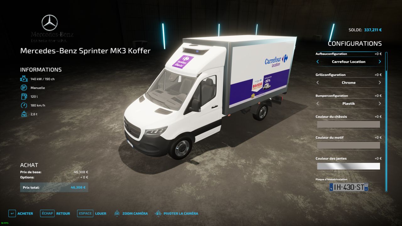 Mercedes Sprinter Hatchback - Società di noleggio