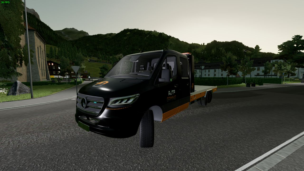 Mercedes Sprinter tow truck