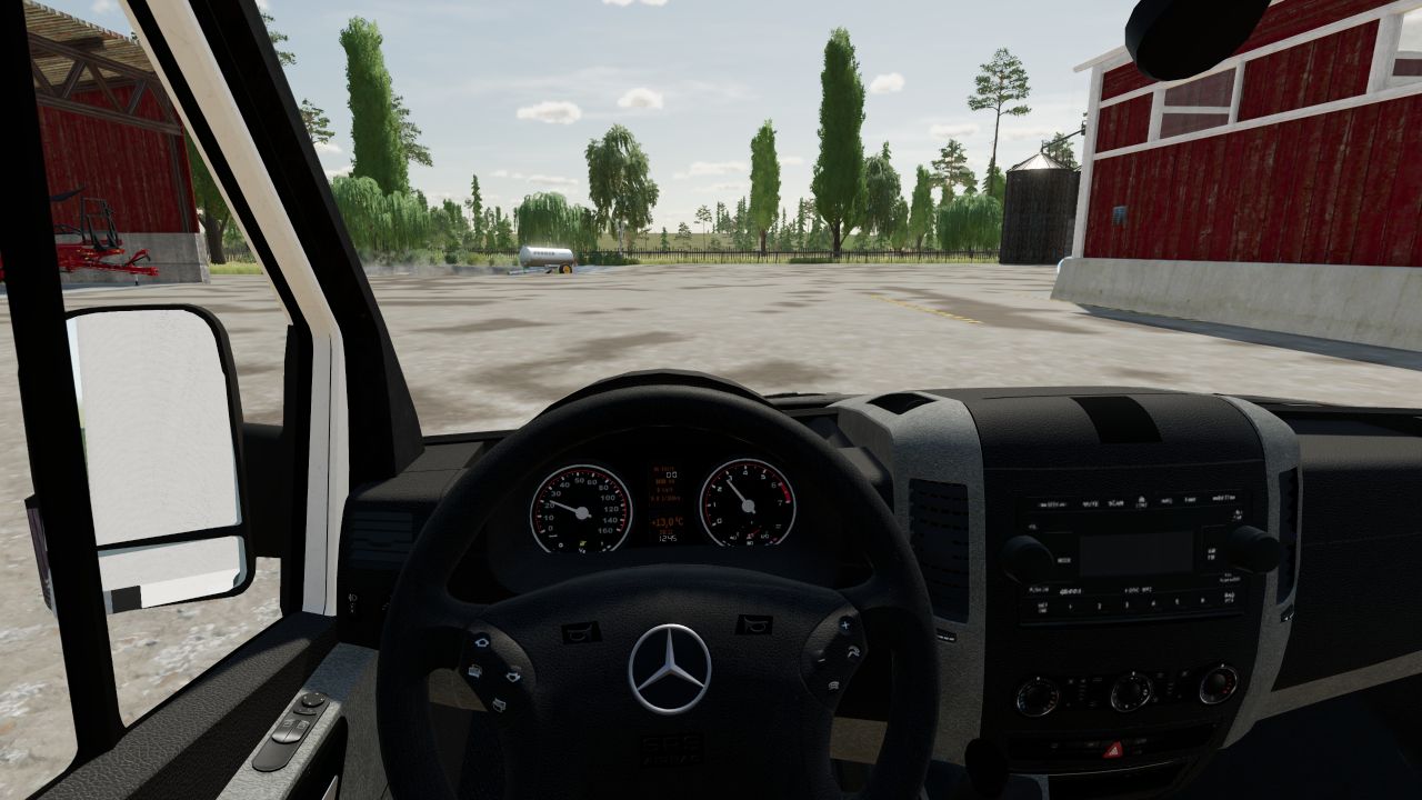 Mercedes Sprinter с прицепом Autoload