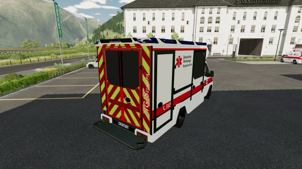 Mercedes W907 Tigis RTW of the German Rescue Org.