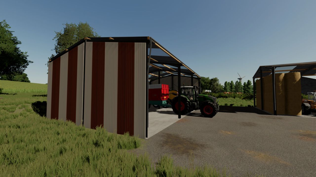 Pacote Hangar De Metal FS22 KingMods Pacote Hangar De Metal FS22 KingMods