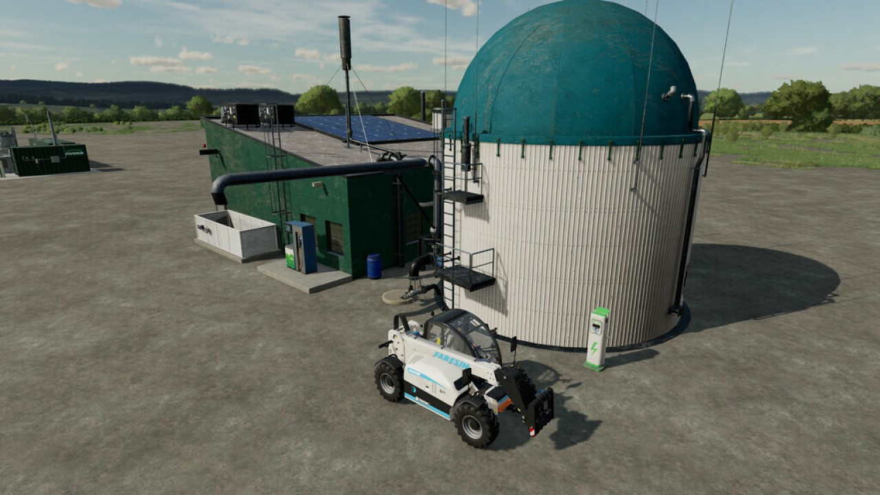 Mini-usine de biogaz