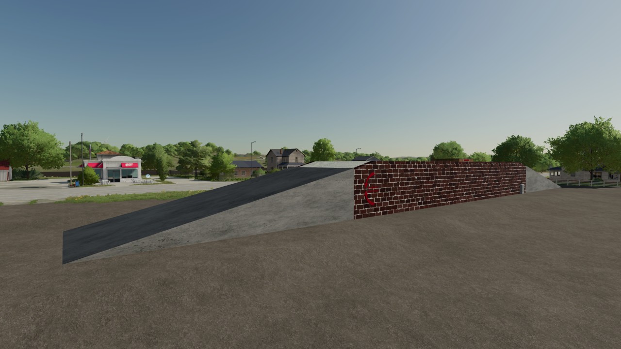 Fahrsilo Mit Abdeckung