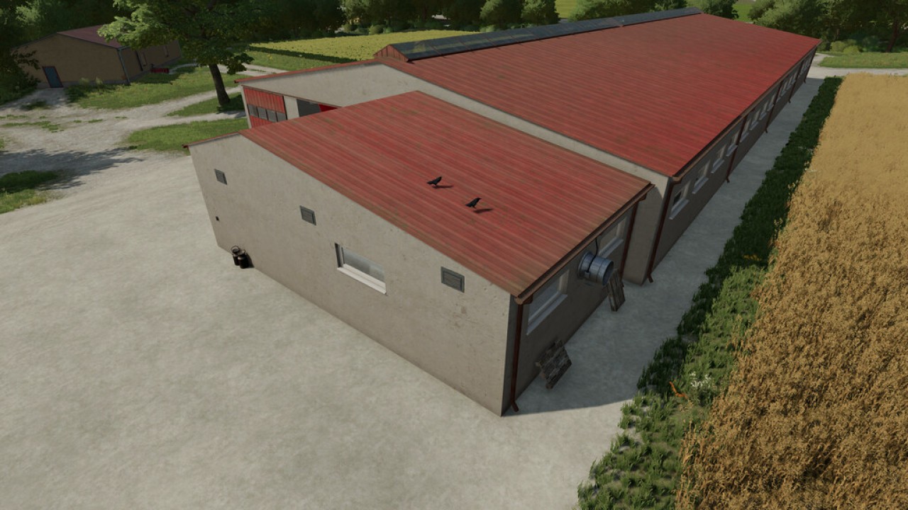 Modern Cow Barn And Garage Pack